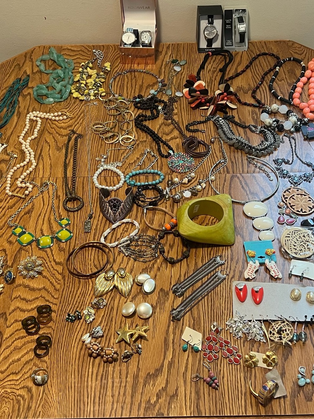 Mixed Women’s Jewelry Collection 75+PC Lot - Green, Turquoise, Gold and More
